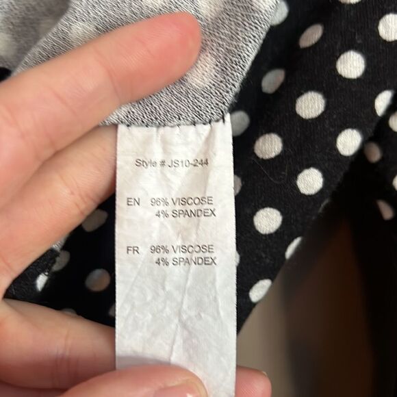 3 for $30! Revamped polka dot crop top‎ - Picture 7 of 10